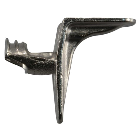 Midwest Fastener 5mm Nickel Offset Angle Locking Shelf Support 8PK 930425